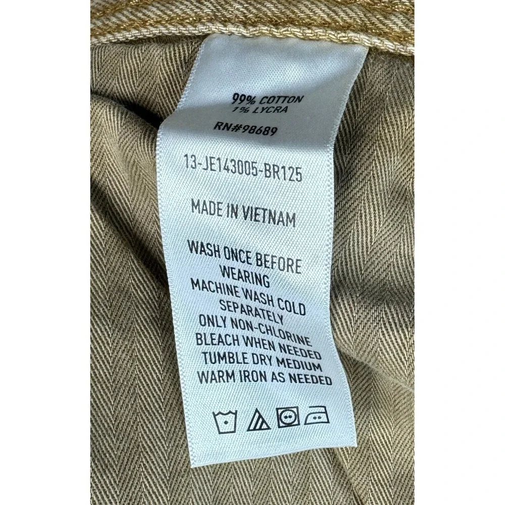 Todd Snyder Straight Fit Stretch Men's Selvedge Denim Jeans Size 31x32